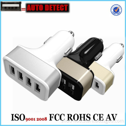 2015 mobile accessory 48w/9.6A 4 port usb car adapter